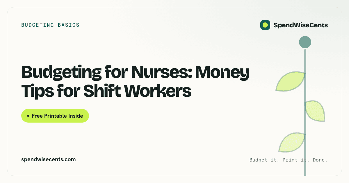 Budgeting for Nurses: Money Tips for Shift Workers