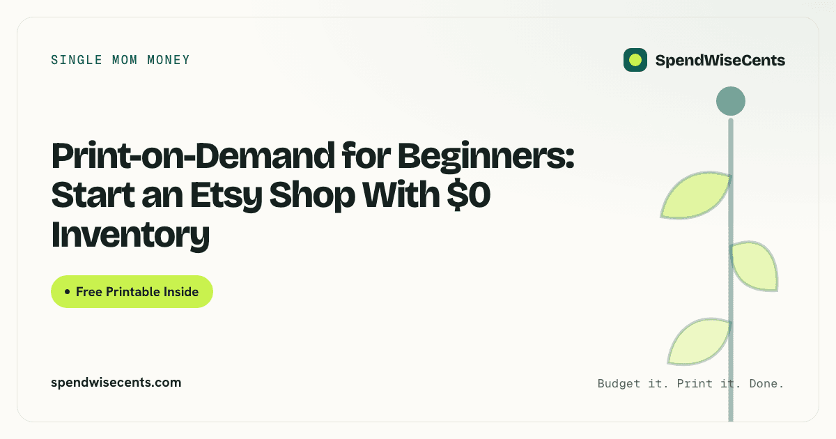 Print-on-Demand for Beginners: Start an Etsy Shop With $0 Inventory