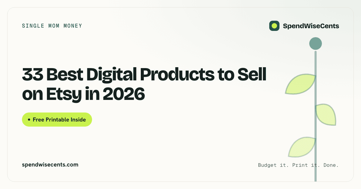 33 Best Digital Products to Sell on Etsy in 2026