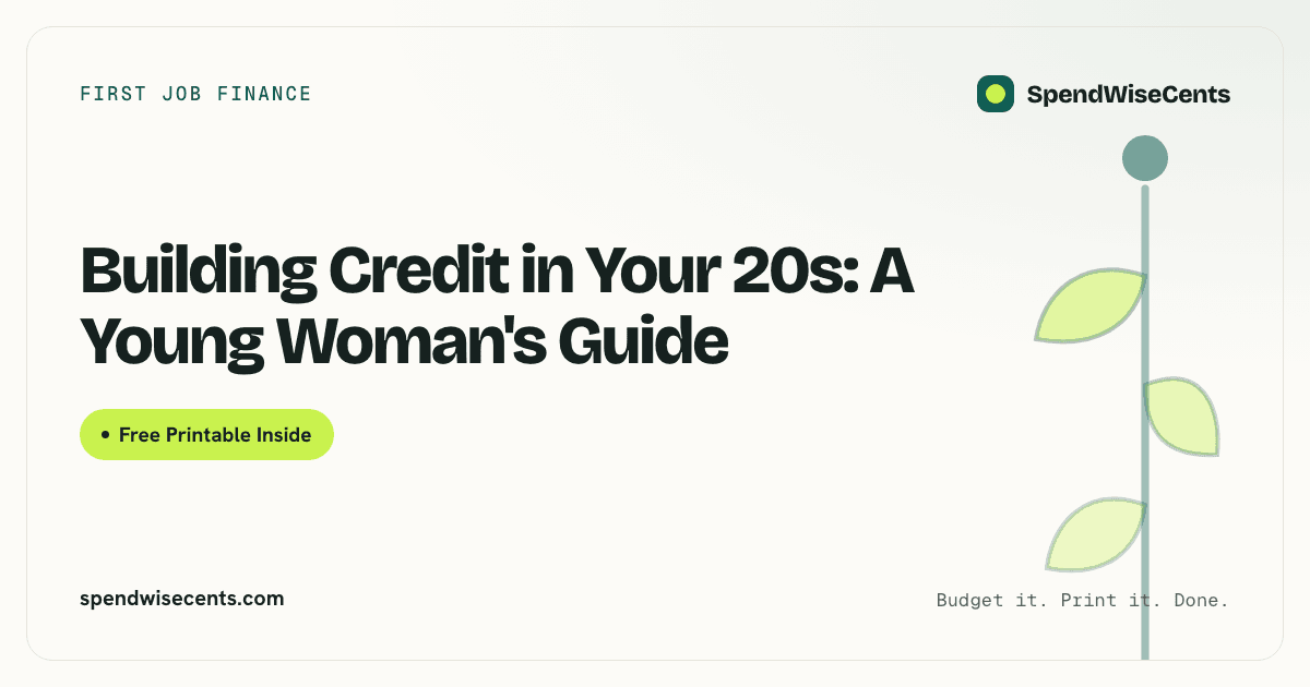 Building Credit in Your 20s: A Young Woman's Guide