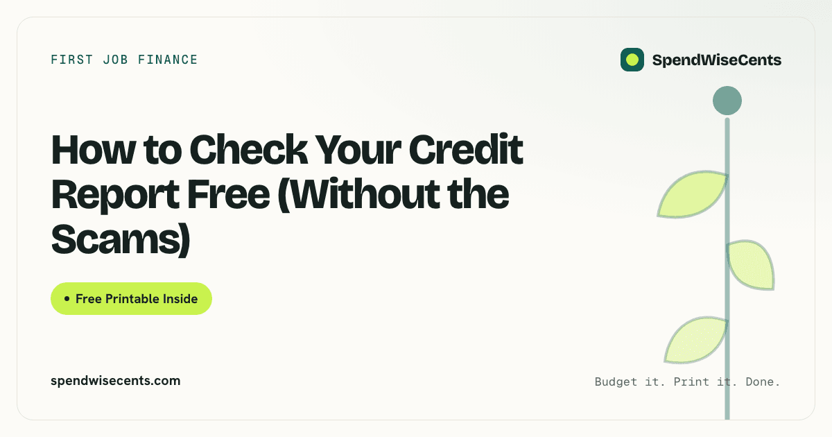 How to Check Your Credit Report Free (Without the Scams)