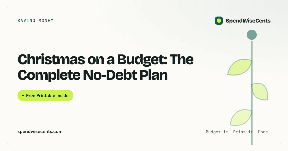 Christmas on a Budget: The Complete No-Debt Plan