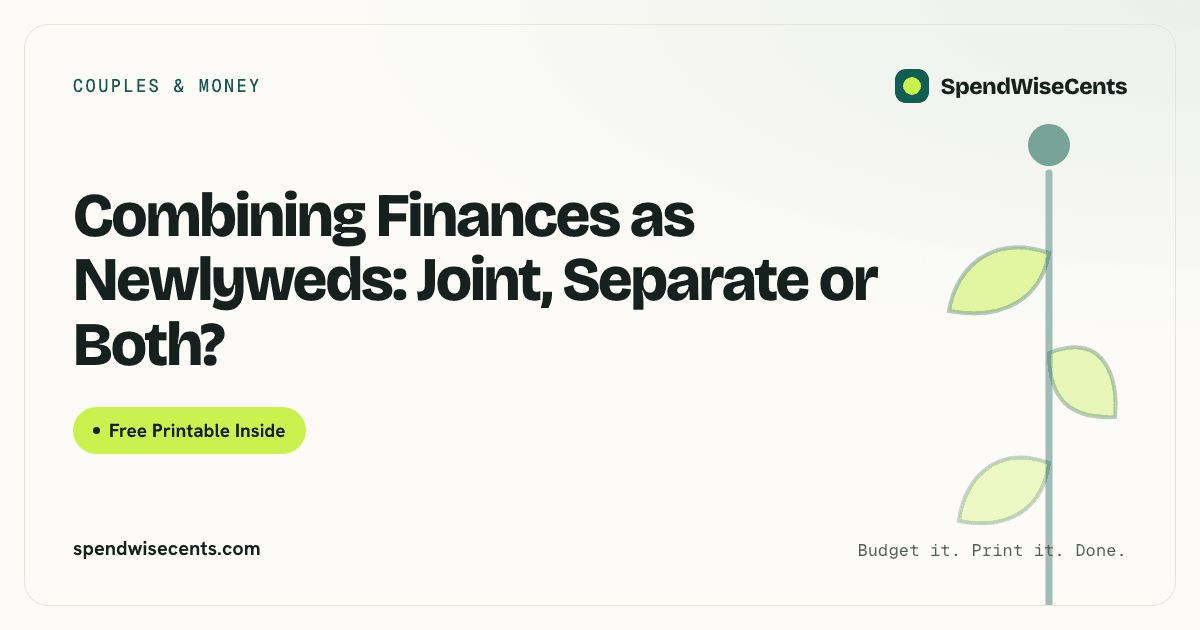 Combining Finances as Newlyweds: Joint, Separate or Both?
