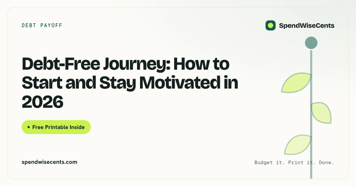 Debt-Free Journey: How to Start and Stay Motivated in 2026