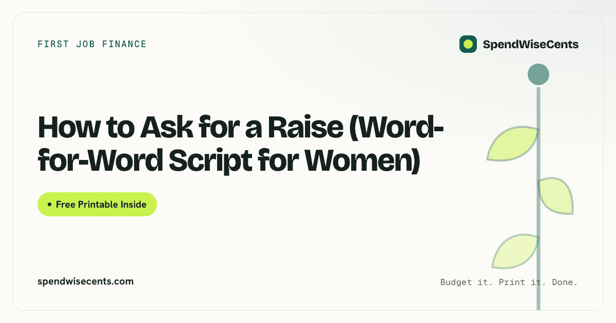 How to Ask for a Raise (Word-for-Word Script for Women)