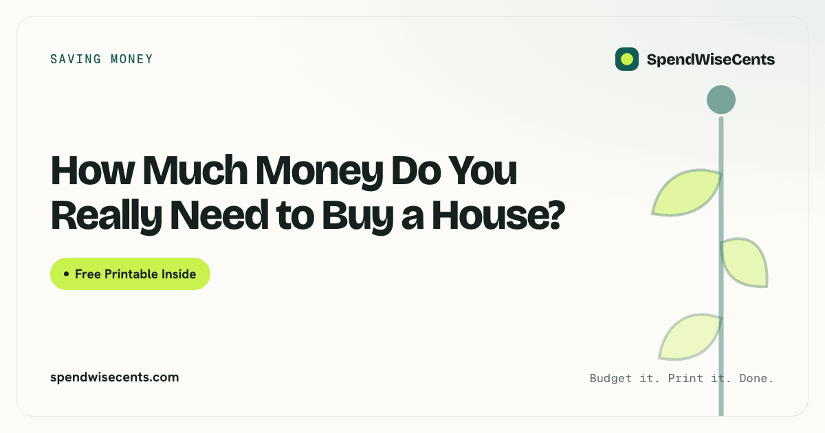 How Much Money Do You Really Need to Buy a House?