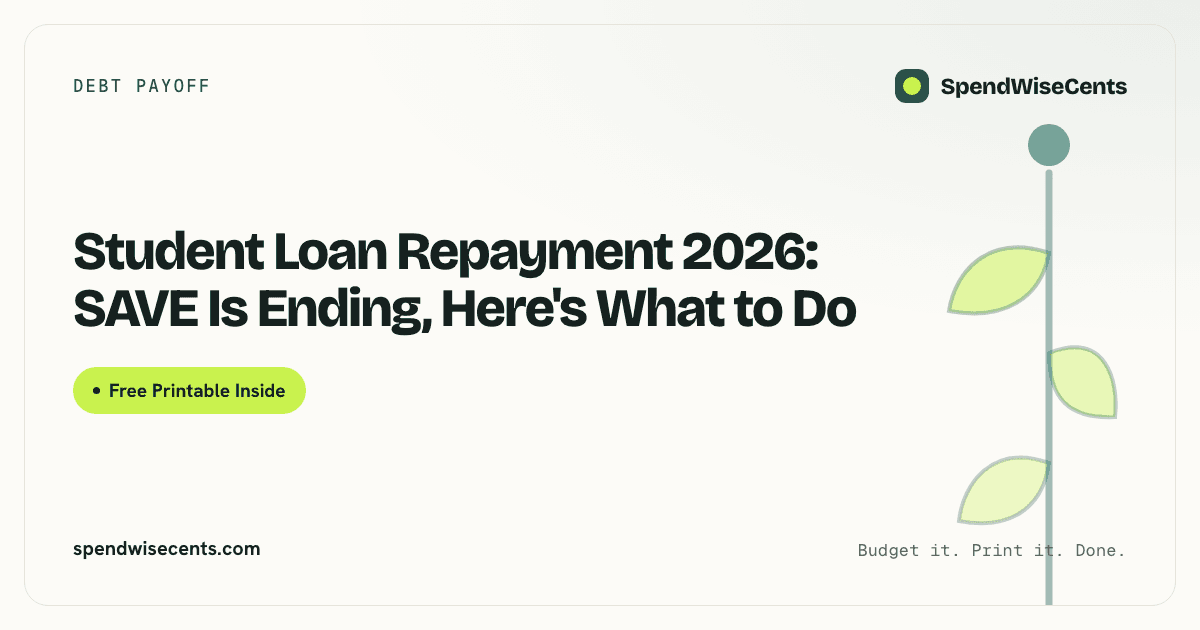 Student Loan Repayment 2026: SAVE Is Ending, Here's What to Do